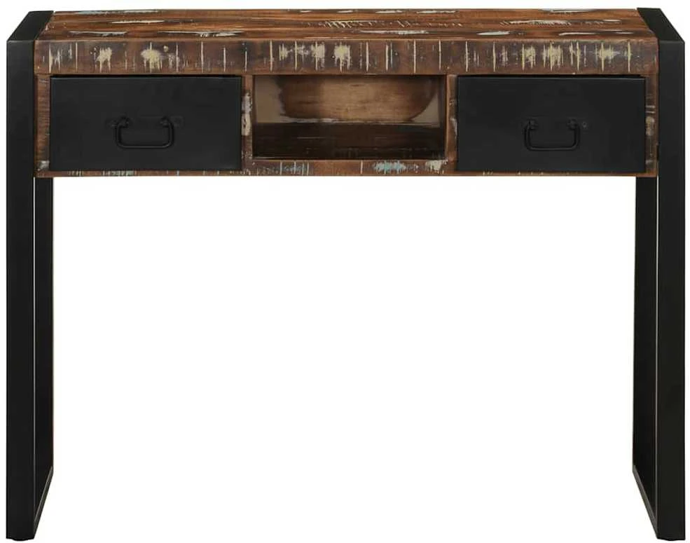 konsolinis stalas daugiaspalvis 100x35x75 cm