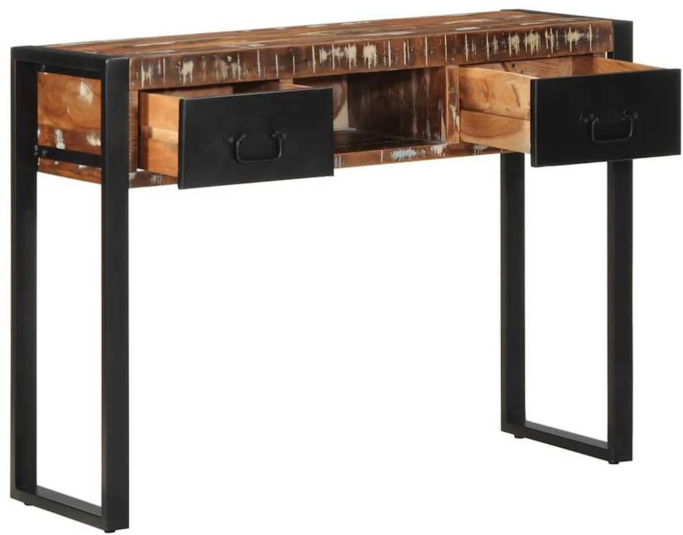 konsolinis stalas daugiaspalvis 100x35x75 cm