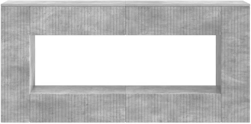 Konsolinis stalas Betono Pilka 155 x 29 x 74 cm