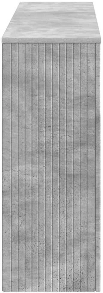 Konsolinis stalas Betono Pilka 155 x 29 x 74 cm
