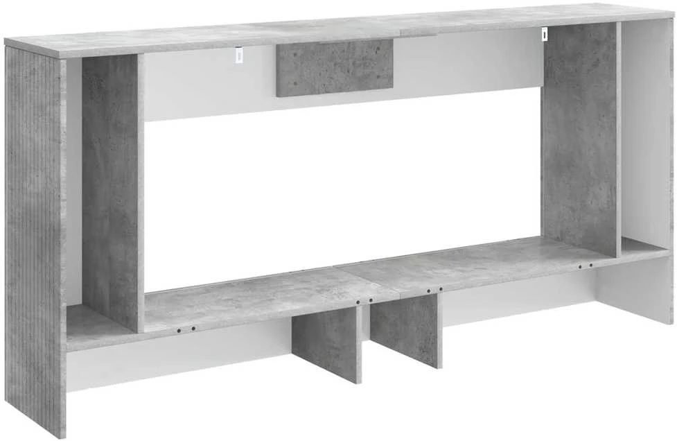 Konsolinis stalas Betono Pilka 155 x 29 x 74 cm