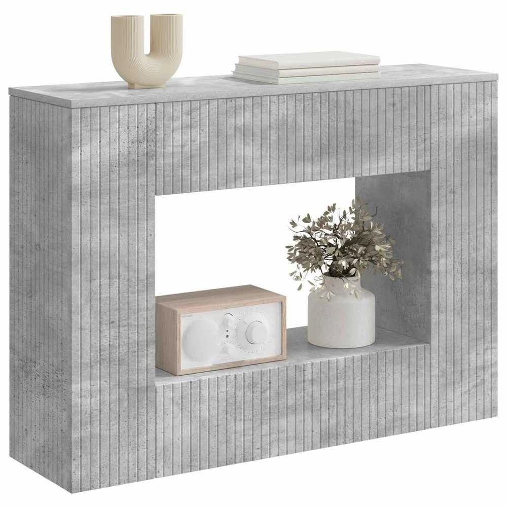 Konsolinis stalas Betono Pilka 101 x 29 x 74 cm
