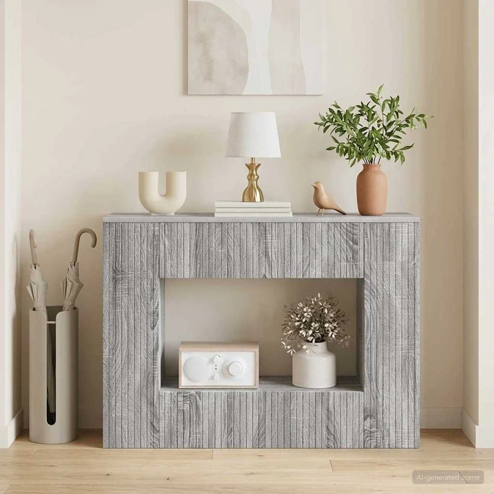 Konsolinis stalas Pilka Sonoma 101 x 29 x 74 cm