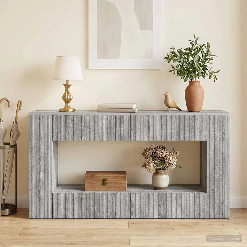 Konsolinis stalas Pilka Sonoma 155 x 29 x 74 cm