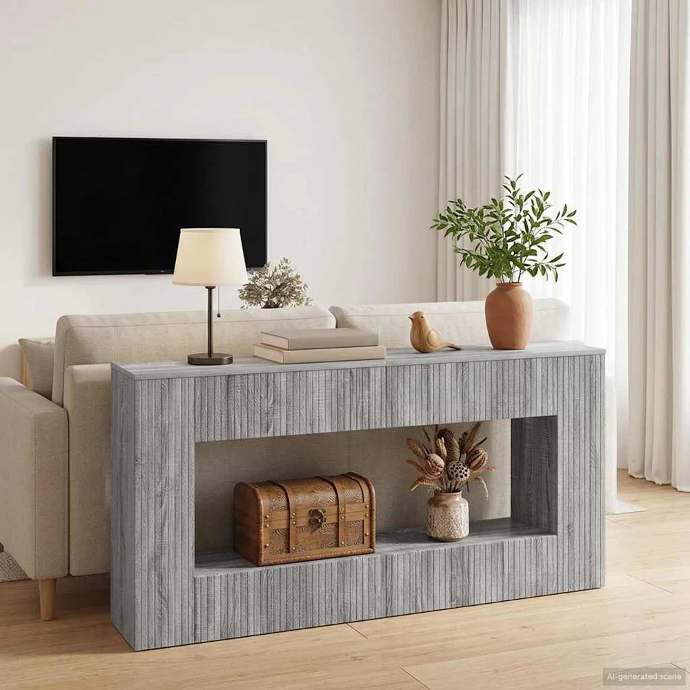 Konsolinis stalas Pilka Sonoma 155 x 29 x 74 cm