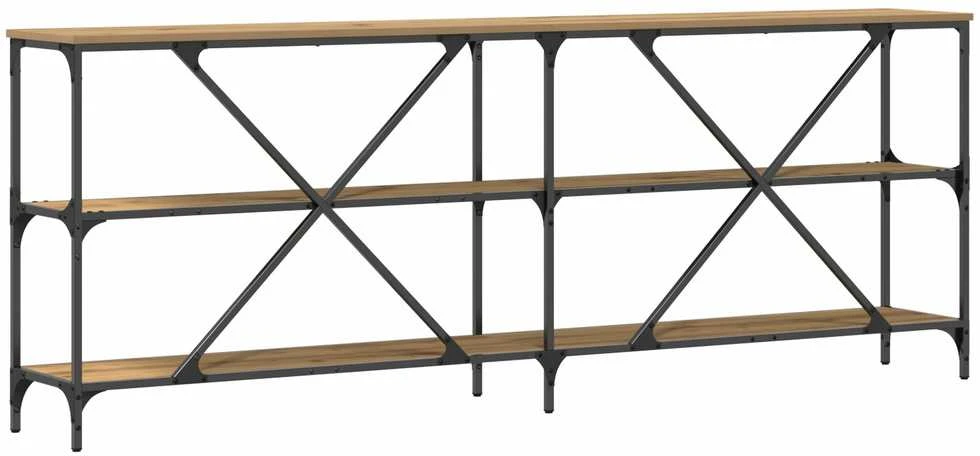 Konsolinis stalas Meistrų ąžuolas 200 x 30 x 75 cm