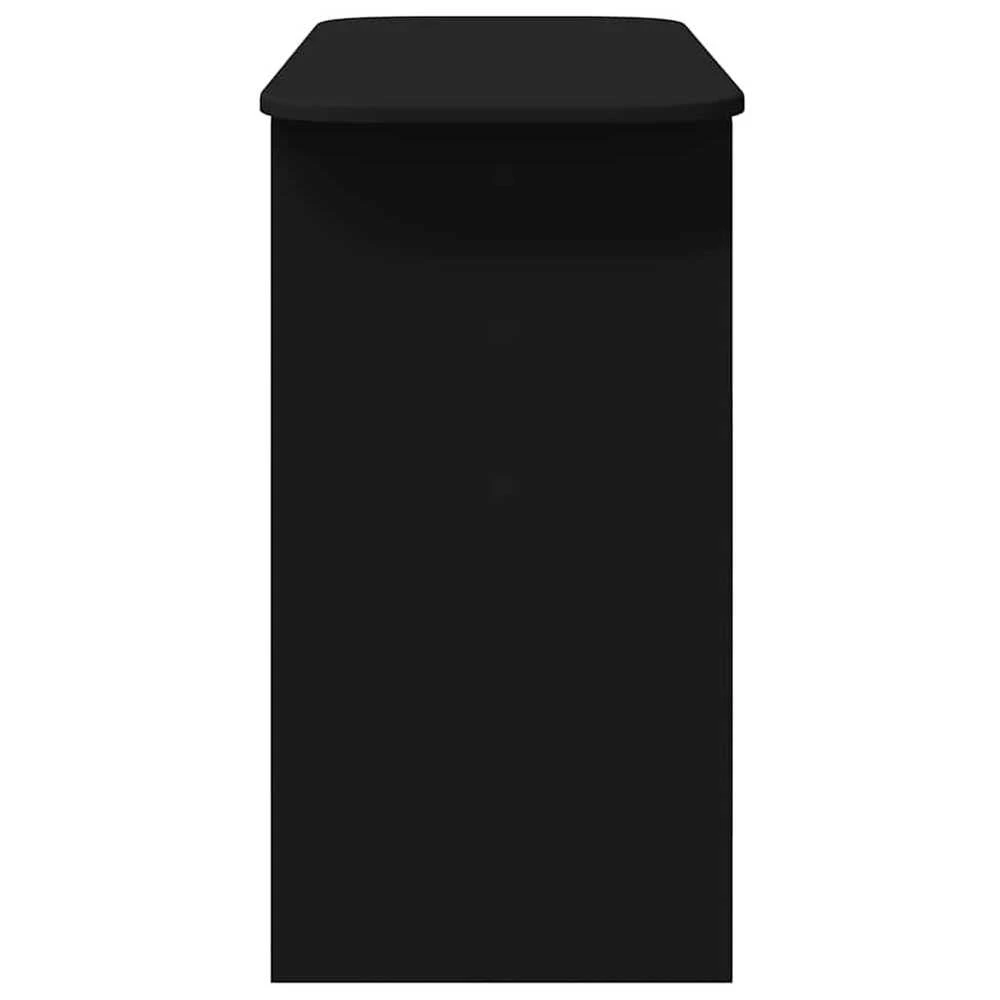Konsolinis stalas Juoda 93 x 40 x 75 cm Apdirbta mediena