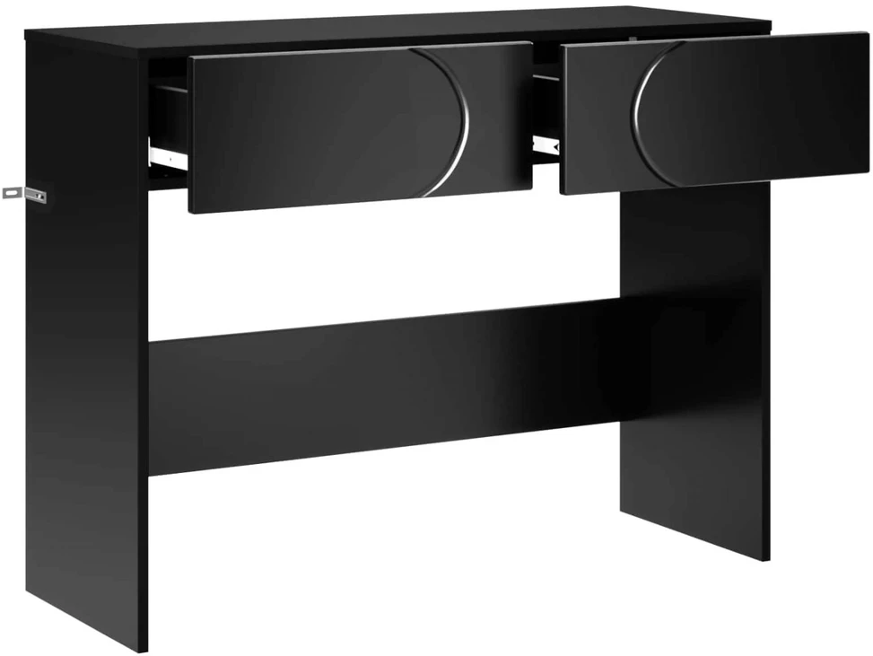 Konsolinis staliukas Juoda 96,5 x 38 x 75 cm Apdirbta mediena