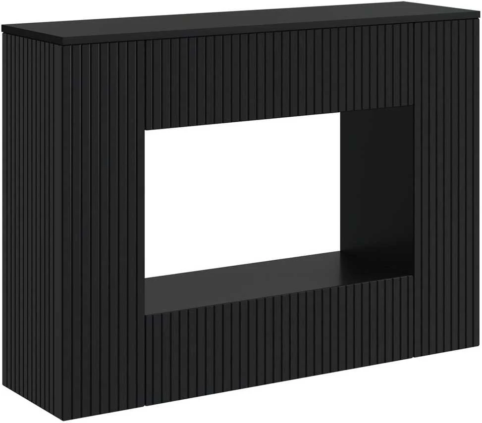 Konsolinis stalas Juodas 101 x 29 x 74 cm Dirbtinė mediena