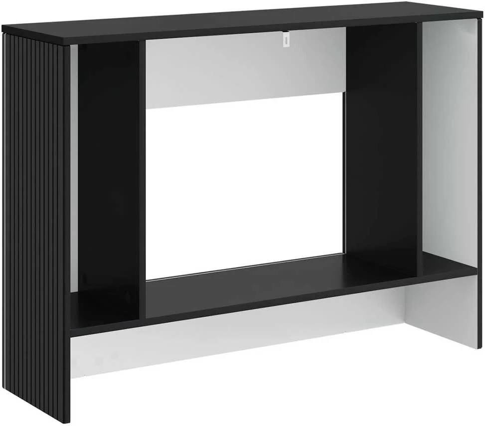 Konsolinis stalas Juodas 101 x 29 x 74 cm Dirbtinė mediena