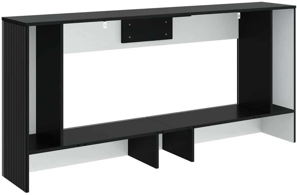 Konsolinis stalas Juodas 155 x 29 x 74 cm Dirbtinė mediena