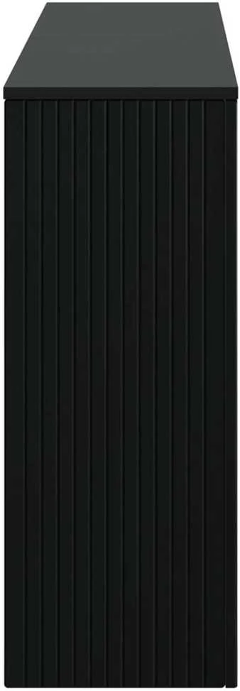 Konsolinis stalas Juodas 155 x 29 x 74 cm Dirbtinė mediena