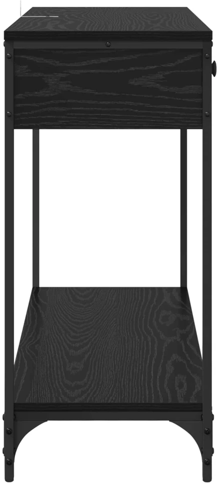Konsolinis stalas Juodas ąžuolas 100 x 34,5 x 75 cm