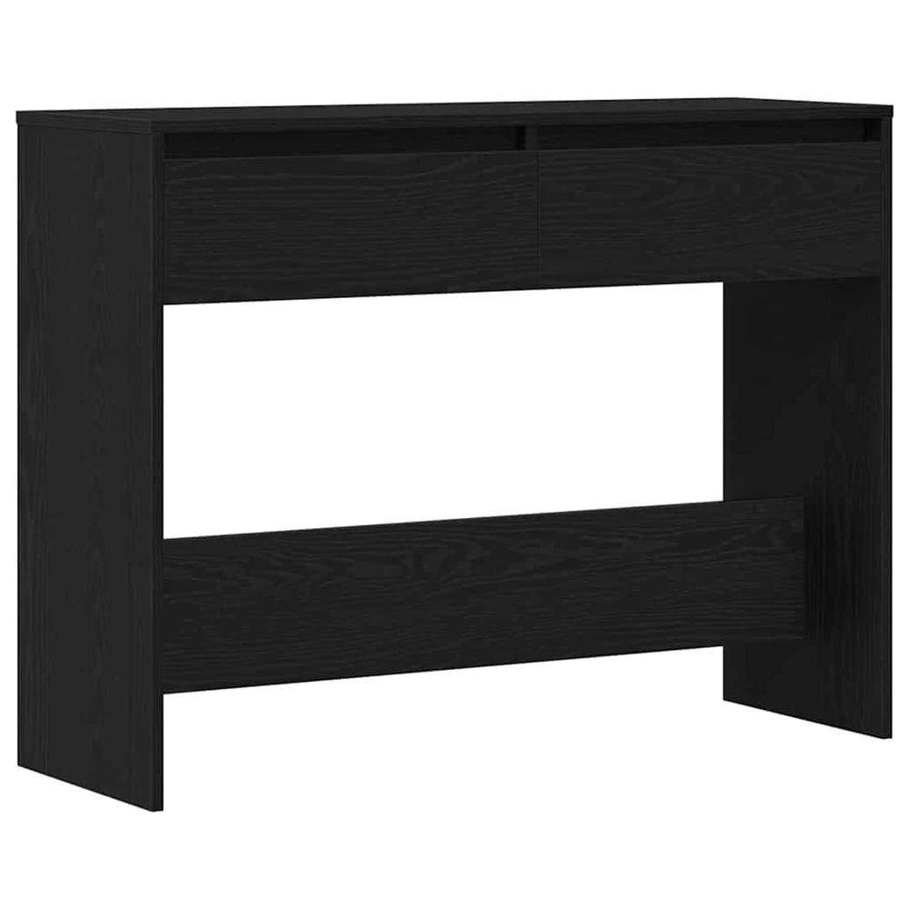 Konsolinis stalas Juodas ąžuolas 100 x 35 x 76,5 cm