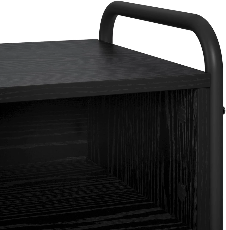 Konsolinis stalas Juodojo ąžuolo 90 x 33 x 80,5 cm