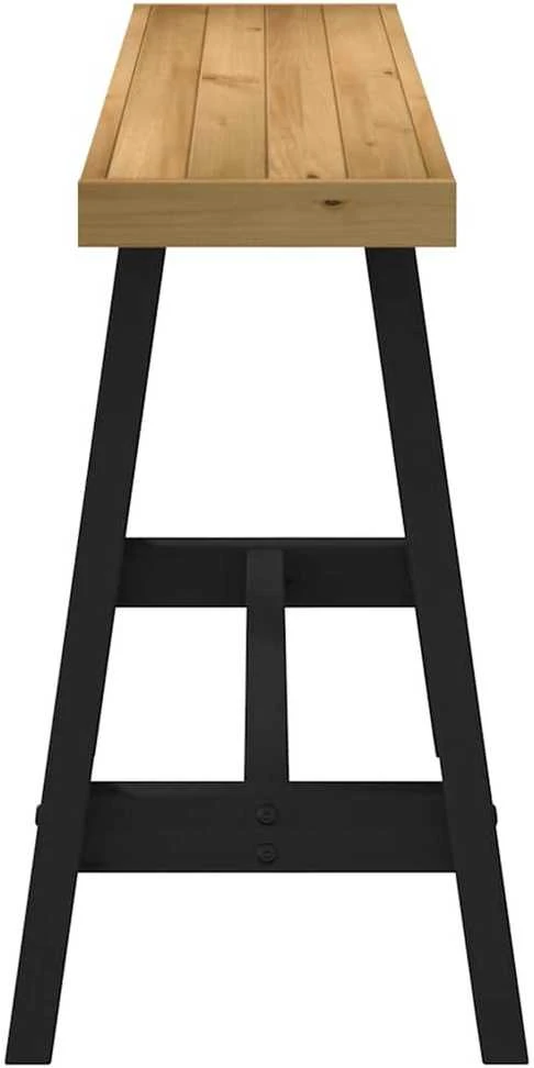 konsolinis stalas NOAIN A formos kojelės 120x30x75 cm
