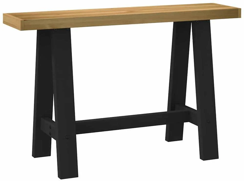konsolinis stalas NOAIN A formos kojelės 120x30x75 cm