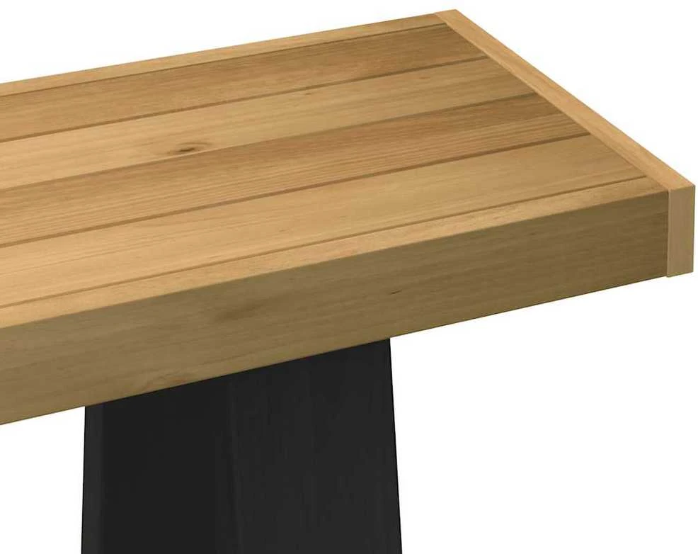 konsolinis stalas NOAIN A formos kojelės 120x30x75 cm