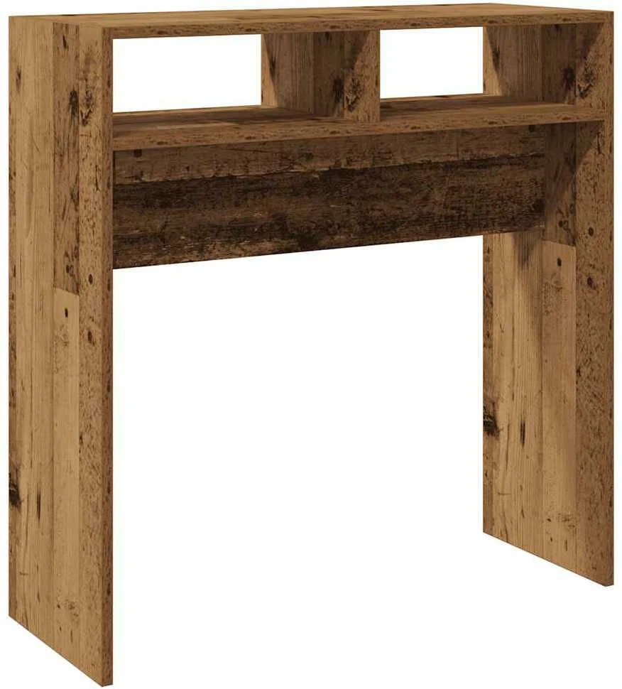 konsolinis stalas Old Wood 78x30x80 cm Engineered Wood
