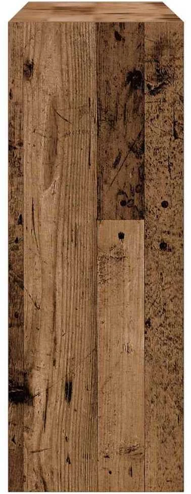 konsolinis stalas Old Wood 78x30x80 cm Engineered Wood