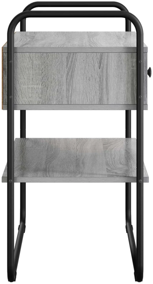 Konsolinis stalas Pilka Sonoma 80 x 40 x 75 cm Apdirbta mediena