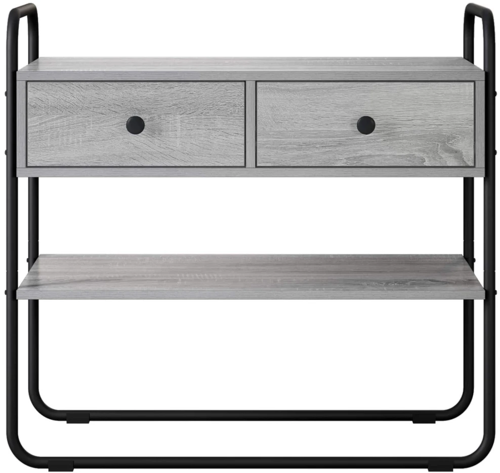 Konsolinis stalas Pilka Sonoma 80 x 40 x 75 cm Apdirbta mediena