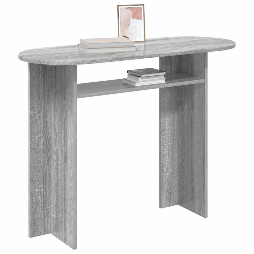 Konsolinis stalas Pilka sonoma ąžuolo 100 x 39,5 x 75 cm