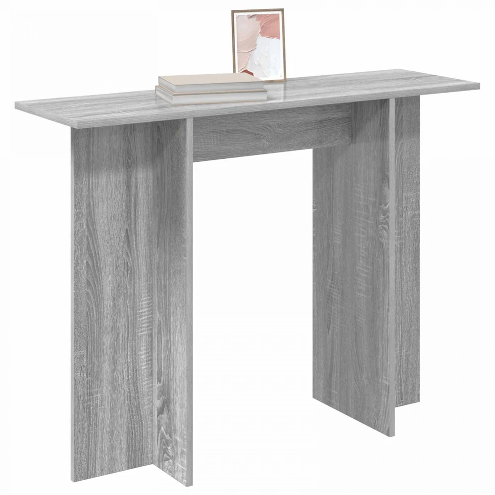 Konsolinis stalas Pilka sonoma ąžuolo 100 x 30 x 75 cm