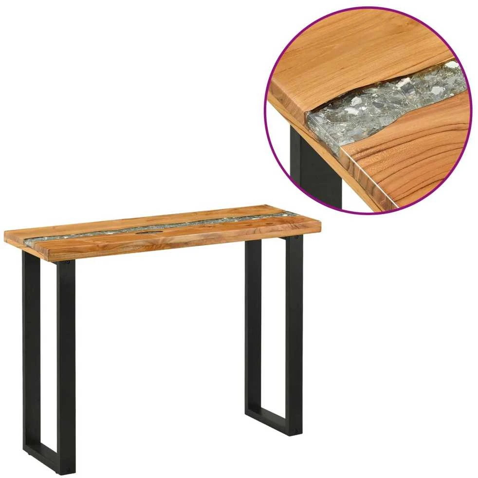 Konsolinis stalas Ruda 100 x 35 x 75 cm Kieto teka medžio