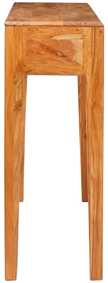 Konsolinis stalas Ruda 110 x 30 x 80 cm Kietos akacijos mediena