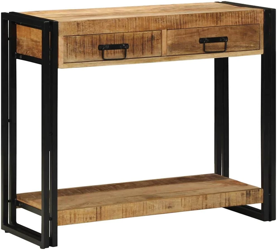 Konsolinis stalas Ruda 90 x 33 x 75 cm Kietas mango medis