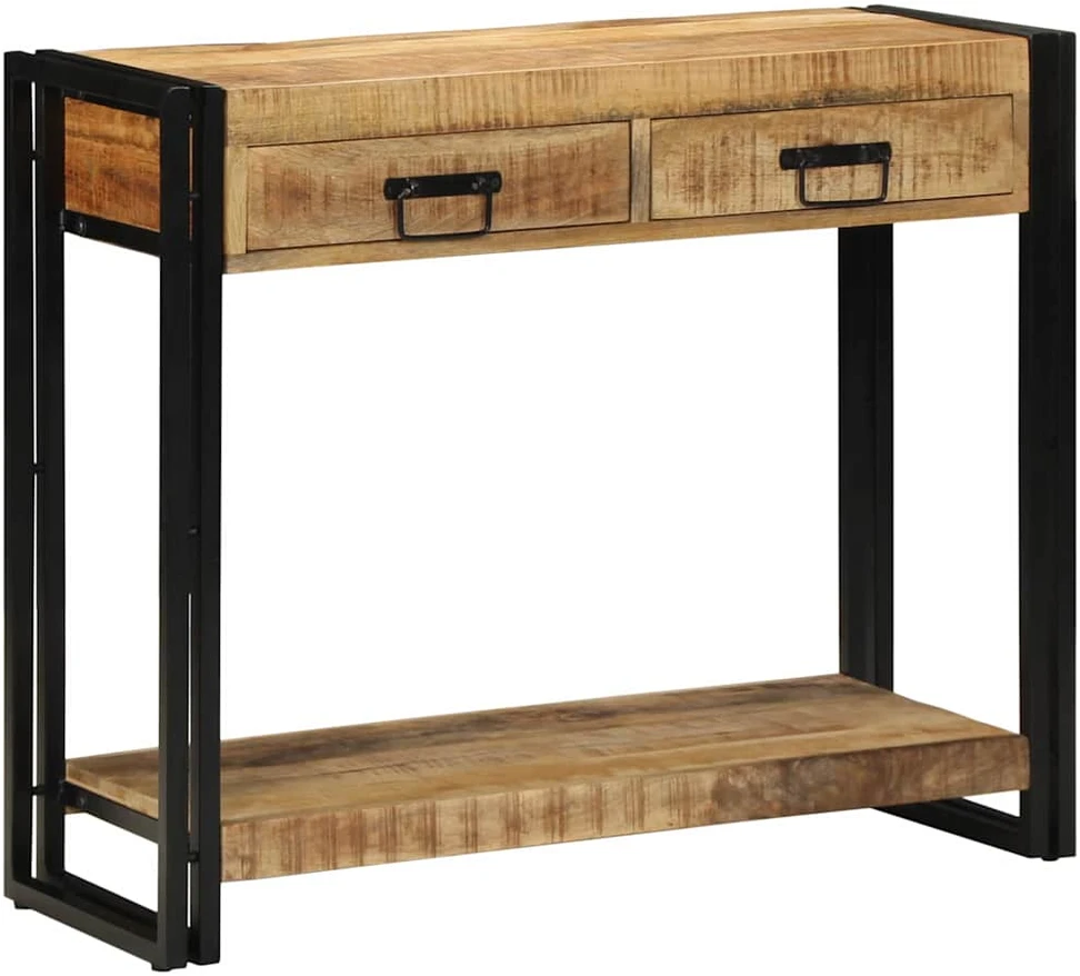 Konsolinis stalas Ruda 90 x 33 x 75 cm Kietas mango medis