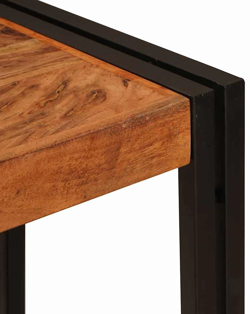 Konsolinis stalas Ruda 90 x 33 x 75 cm Kietos akacijos mediena