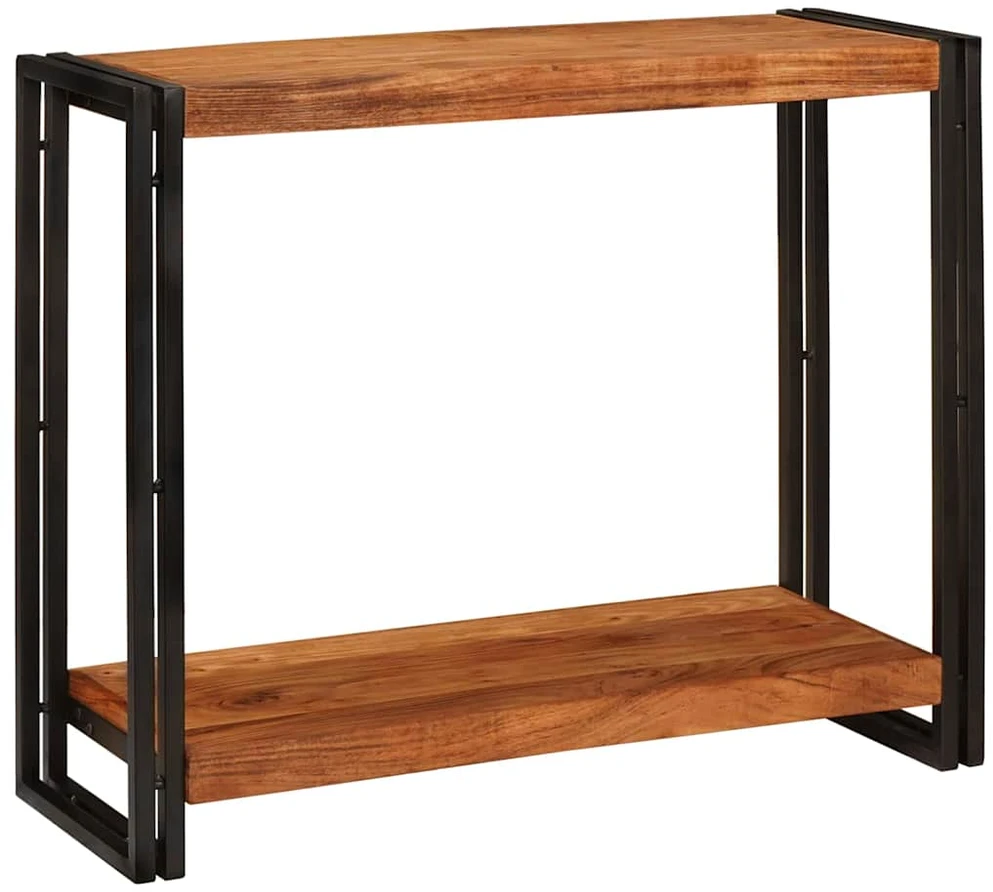 Konsolinis stalas Ruda 90 x 33 x 75 cm Kietos akacijos mediena