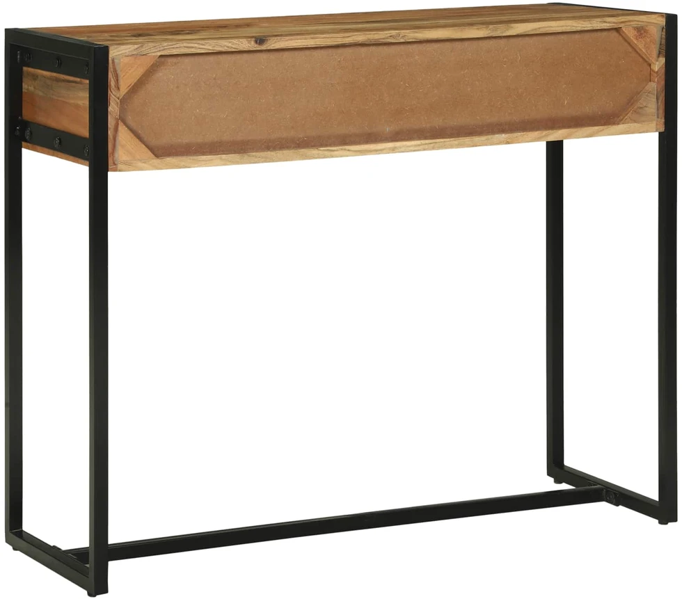 Konsolinis stalas Ruda 90 x 35 x 75 cm Kietos akacijos mediena