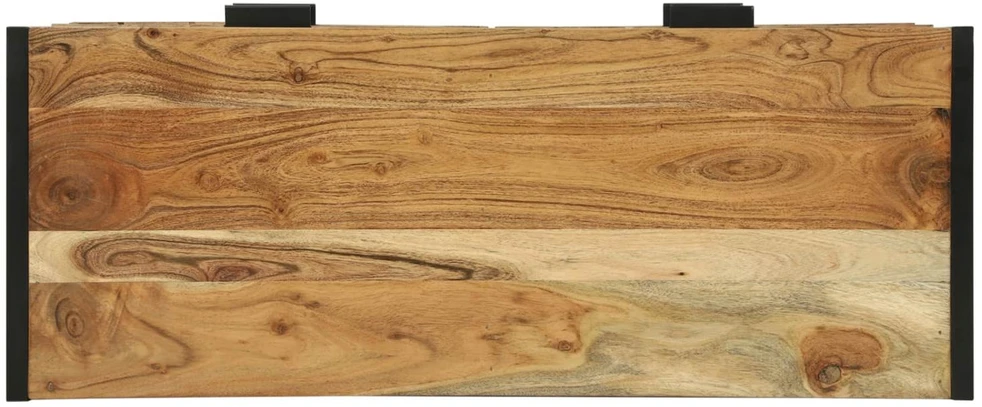 Konsolinis stalas Ruda 90 x 35 x 80 cm Kietos akacijos mediena