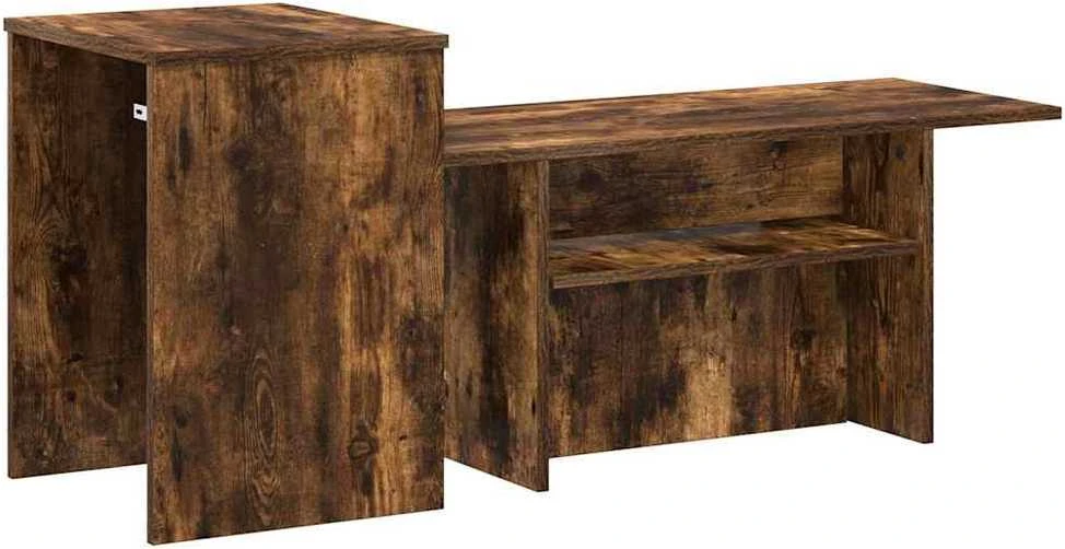 Konsolinis stalas Rūkyta ąžuolas 91,5 x 35 x 38,5 cm