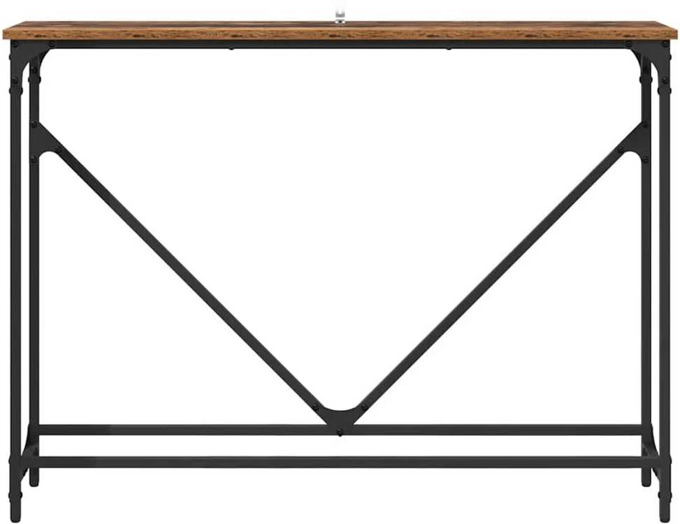 Konsolinis stalas Senovinis medis 102 x 23 x 75 cm