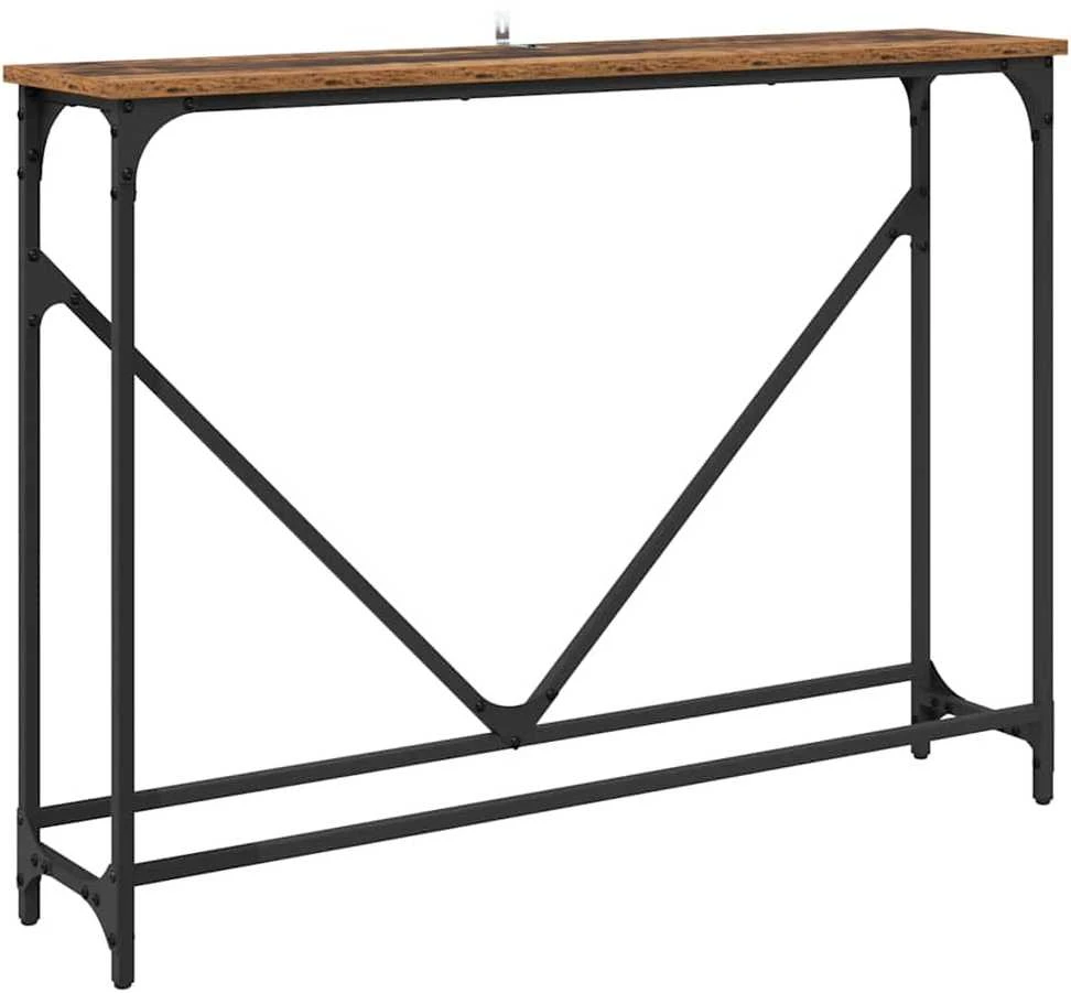 Konsolinis stalas Senovinis medis 102 x 23 x 75 cm