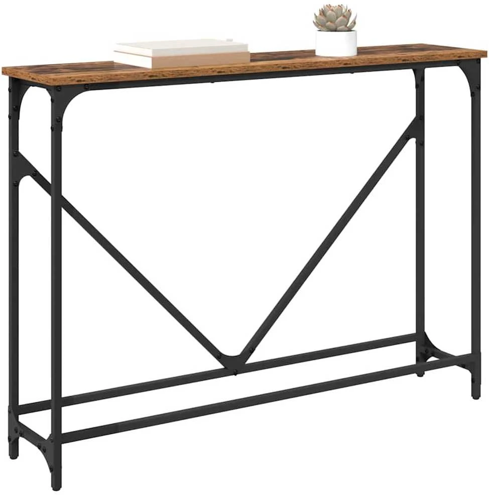 Konsolinis stalas Senovinis medis 102 x 23 x 75 cm