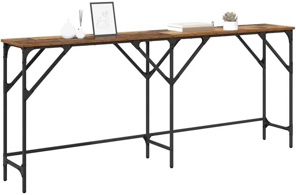 Konsolinis stalas Senovinis medis 180 x 30 x 75 cm