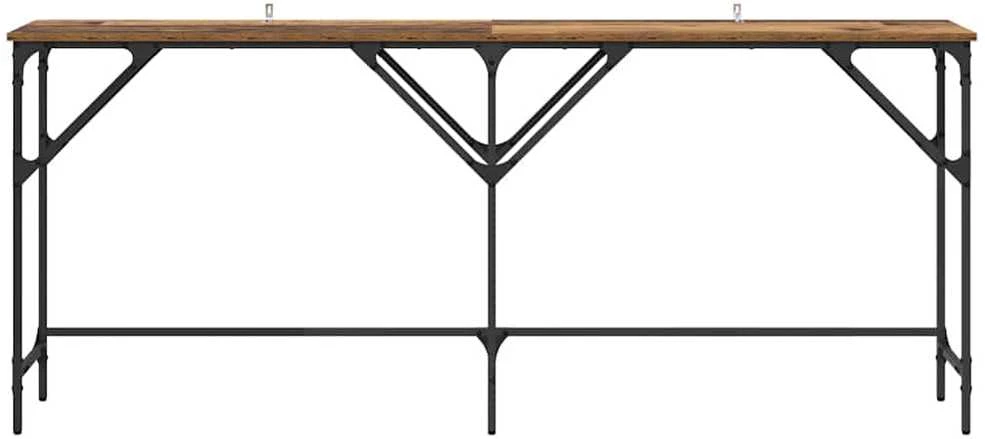 Konsolinis stalas Senovinis medis 180 x 30 x 75 cm