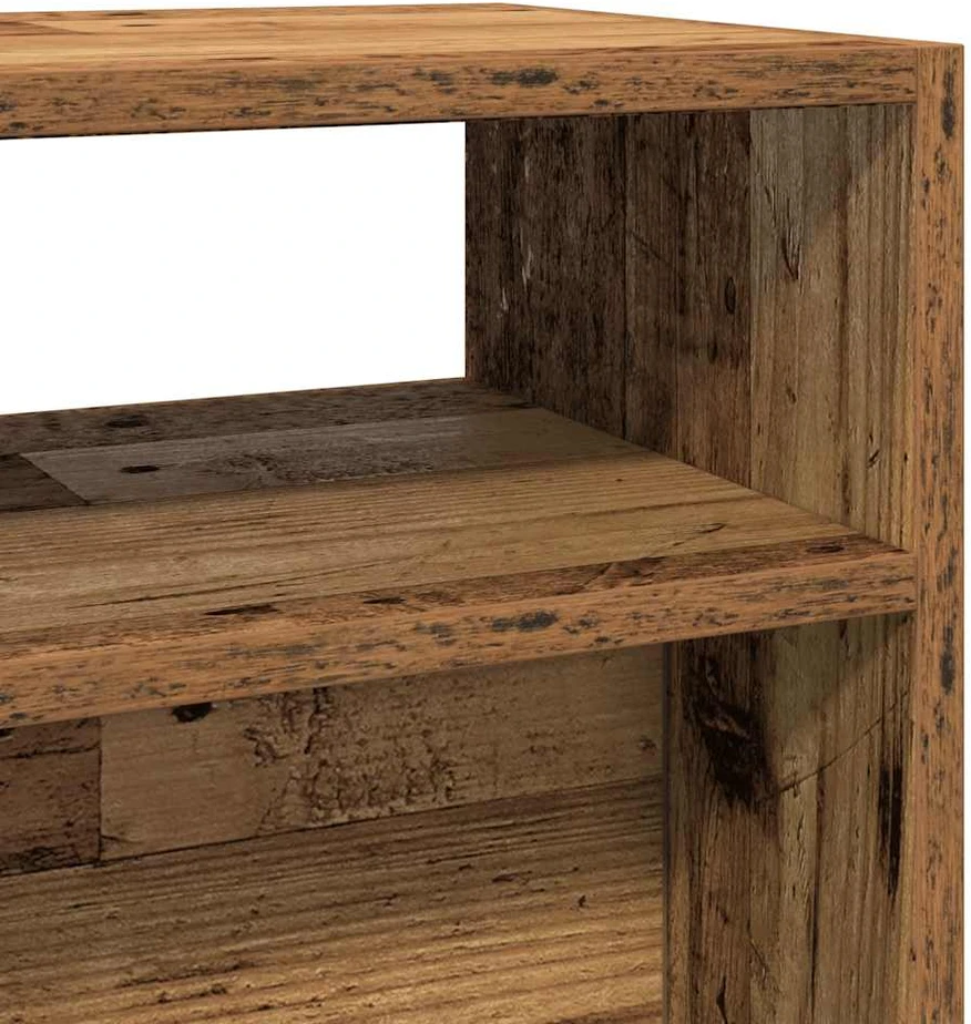 konsolinis stalas Senas medis 105x30x80 cm Inžinierinė mediena