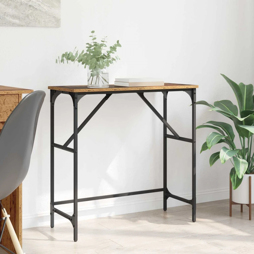 Konsolinis stalas Senas medis 75 x 32 x 75 cm Apdirbta mediena