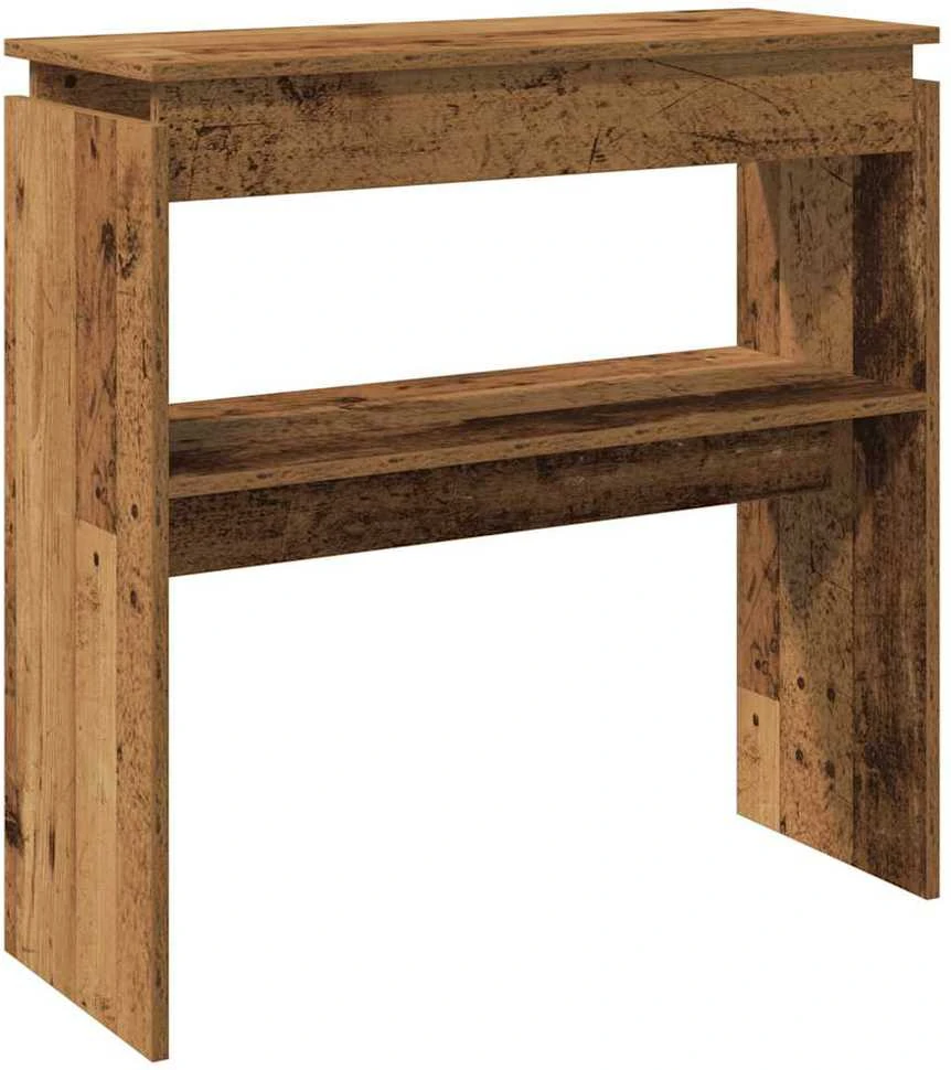 konsolinis stalas Senas medis 80x30x80 cm Inžinerinė mediena