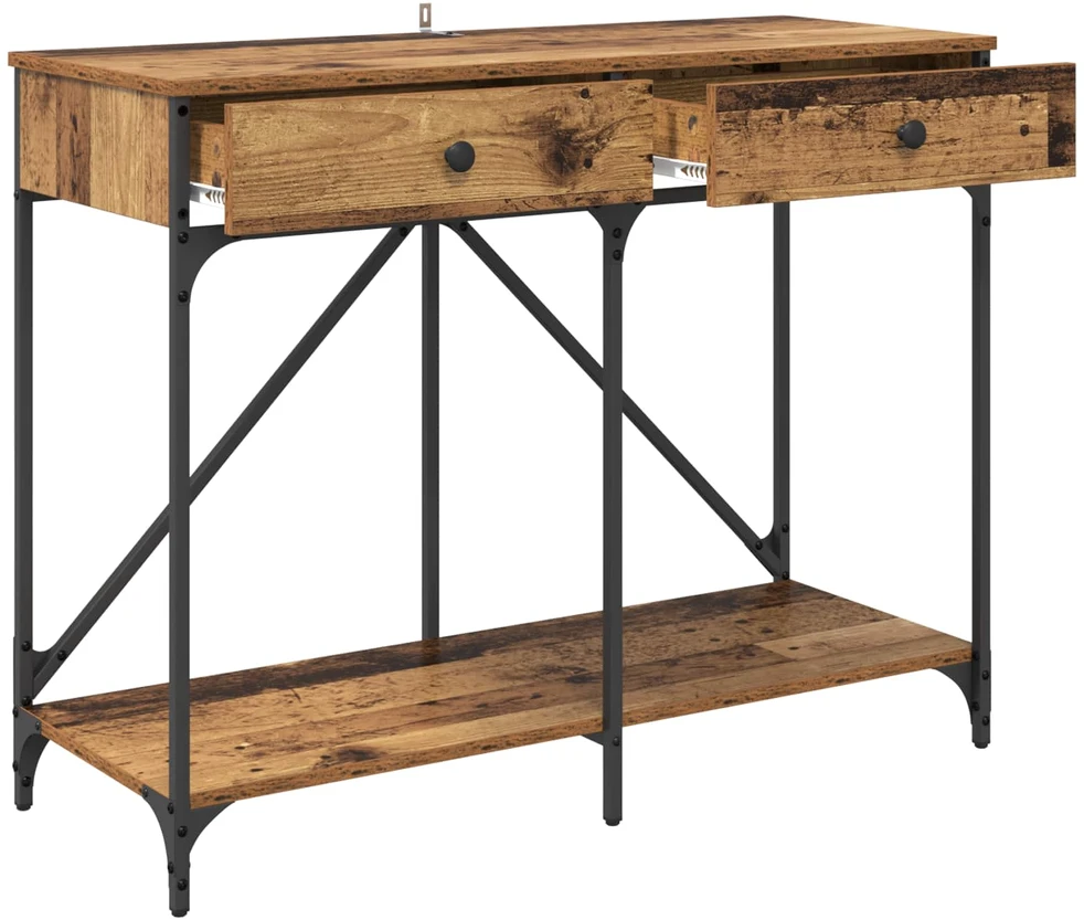 Konsolinis stalas Senovinis medis 100 x 39 x 78,5 cm
