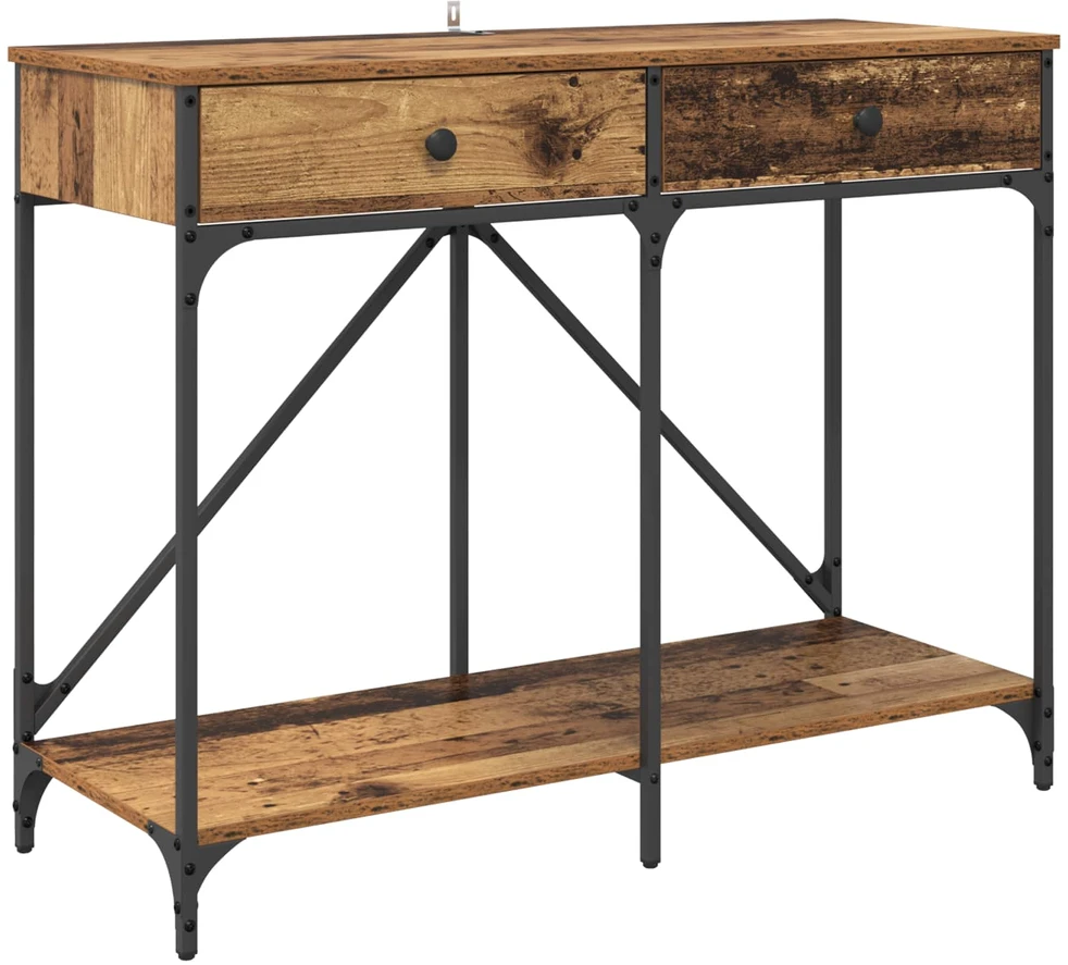 Konsolinis stalas Senovinis medis 100 x 39 x 78,5 cm