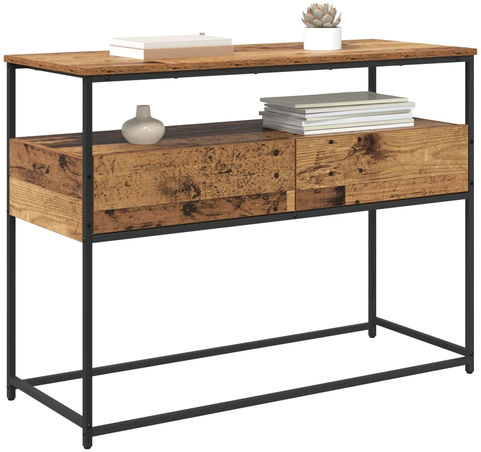 Konsolinis stalas Senovinis medis 100 x 40 x 75 cm