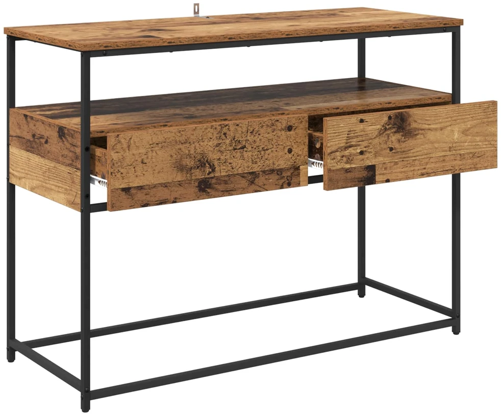 Konsolinis stalas Senovinis medis 100 x 40 x 75 cm