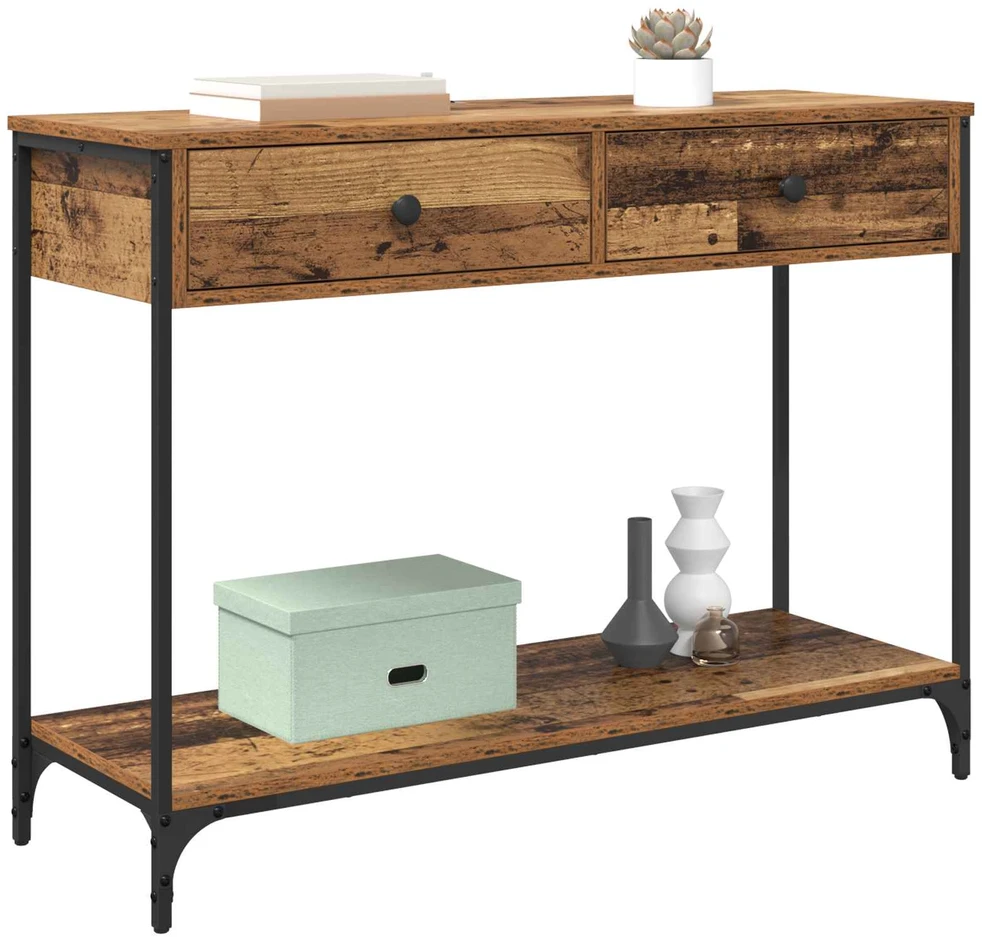 Konsolinis stalas Senovinis medis 100 x 34,5 x 75 cm